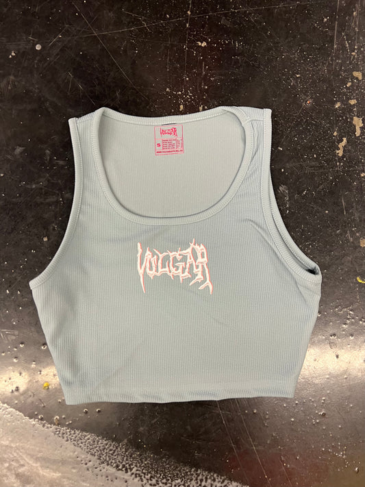 Women’s Blue Crop Top