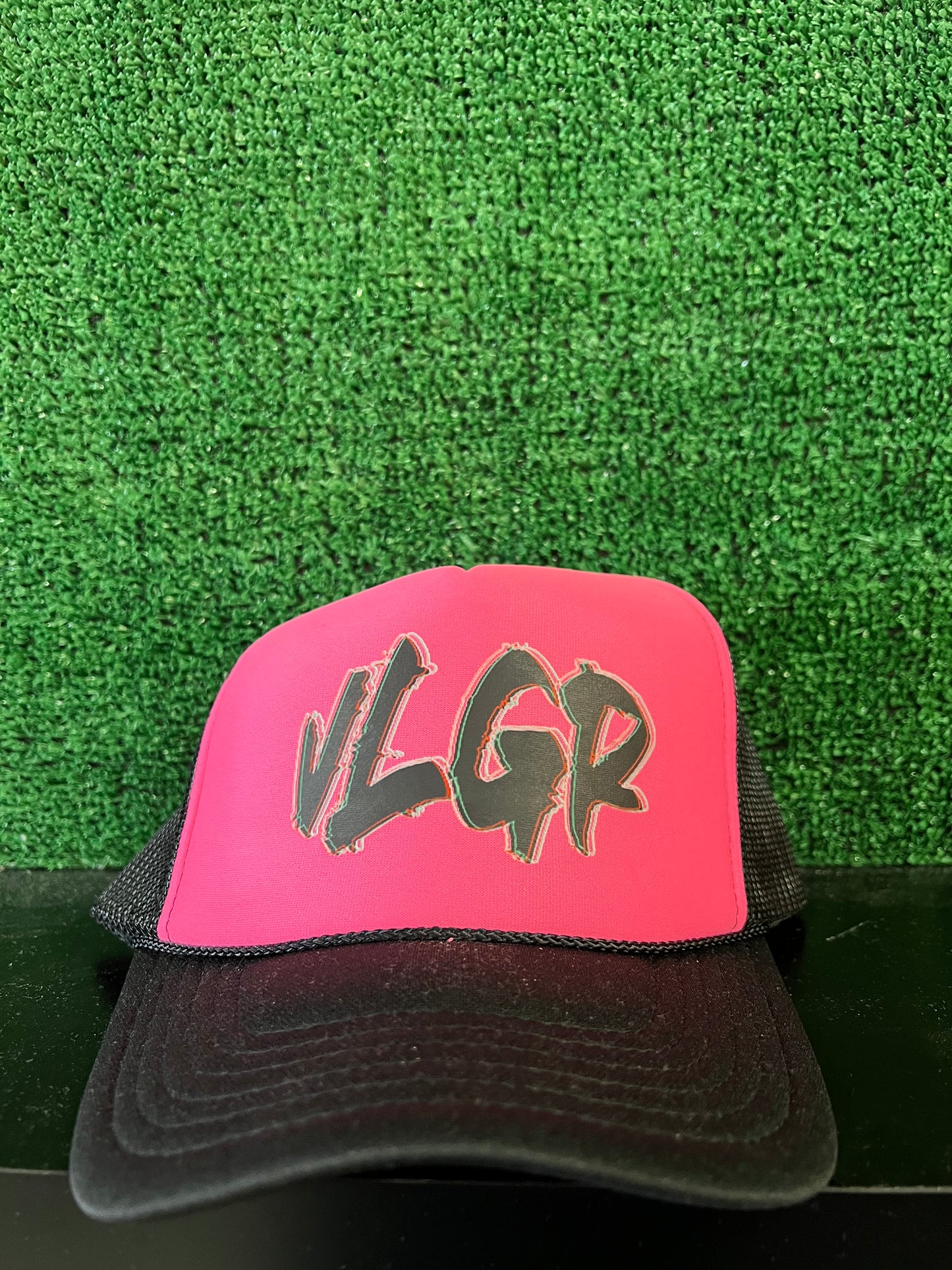 Pink/Black V2 Trucker Hat