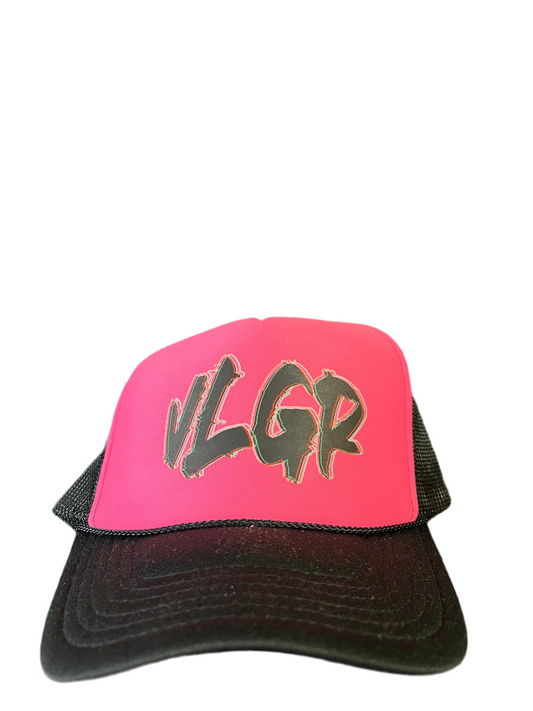 Pink/Black V2 Trucker Hat
