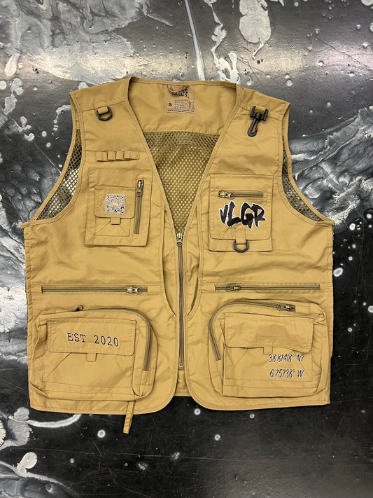 Khaki Utility Vest