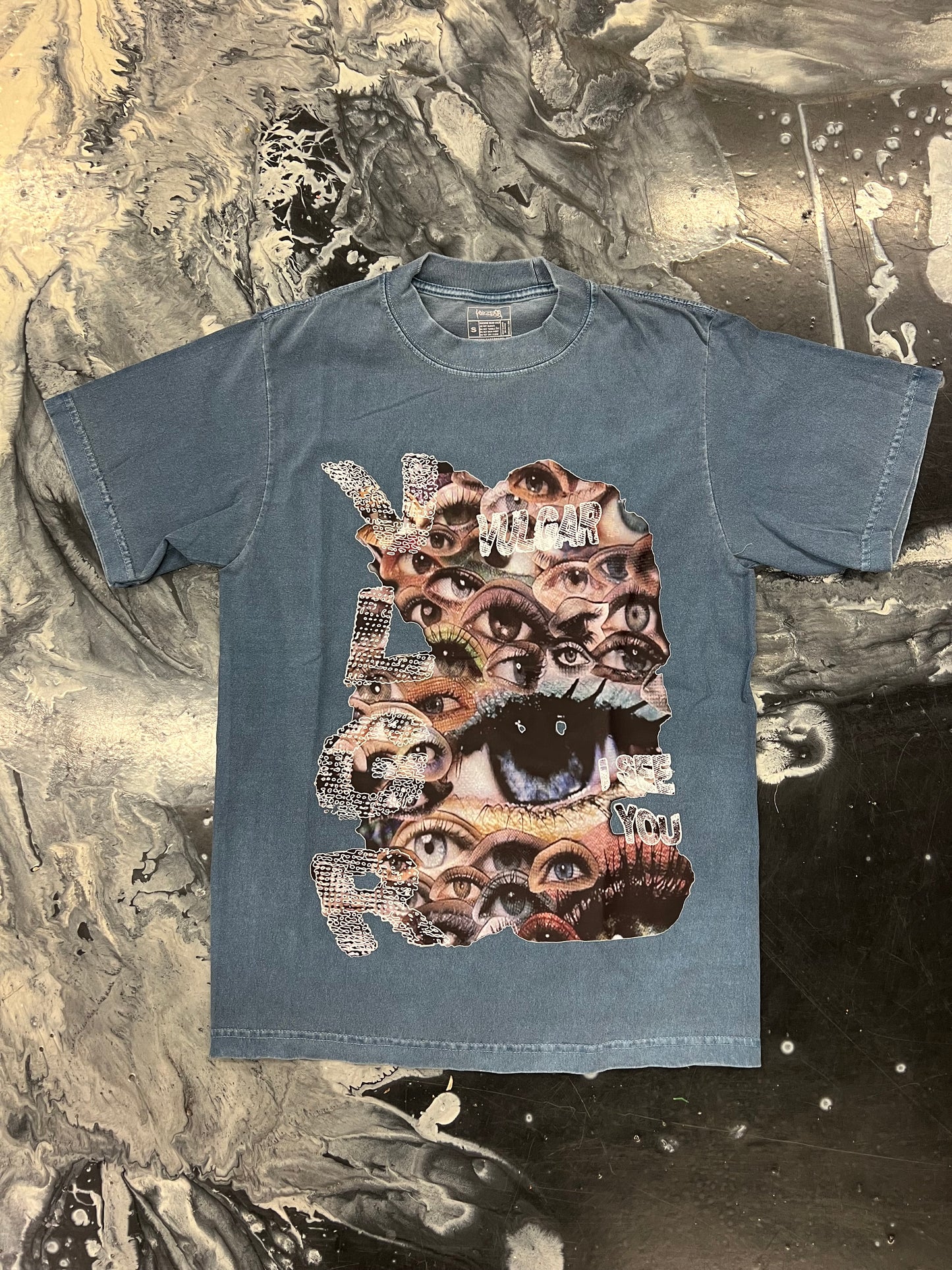 Blue “Eye C U” Shirt