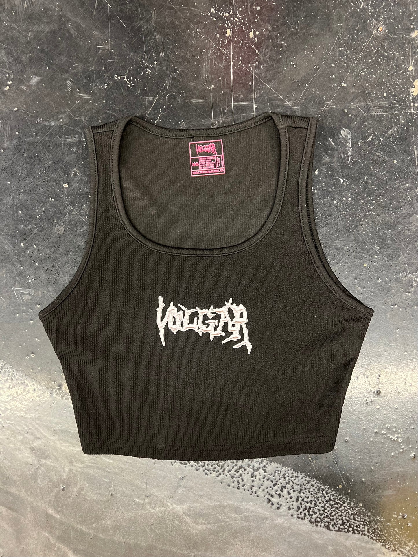 Women’s Black Crop Top