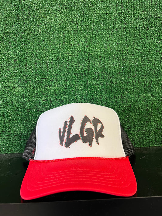 Black/White/Red V2 Trucker Hat