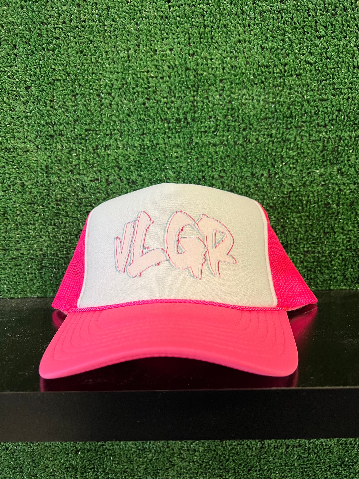 Pink/White V2 Trucker Hat