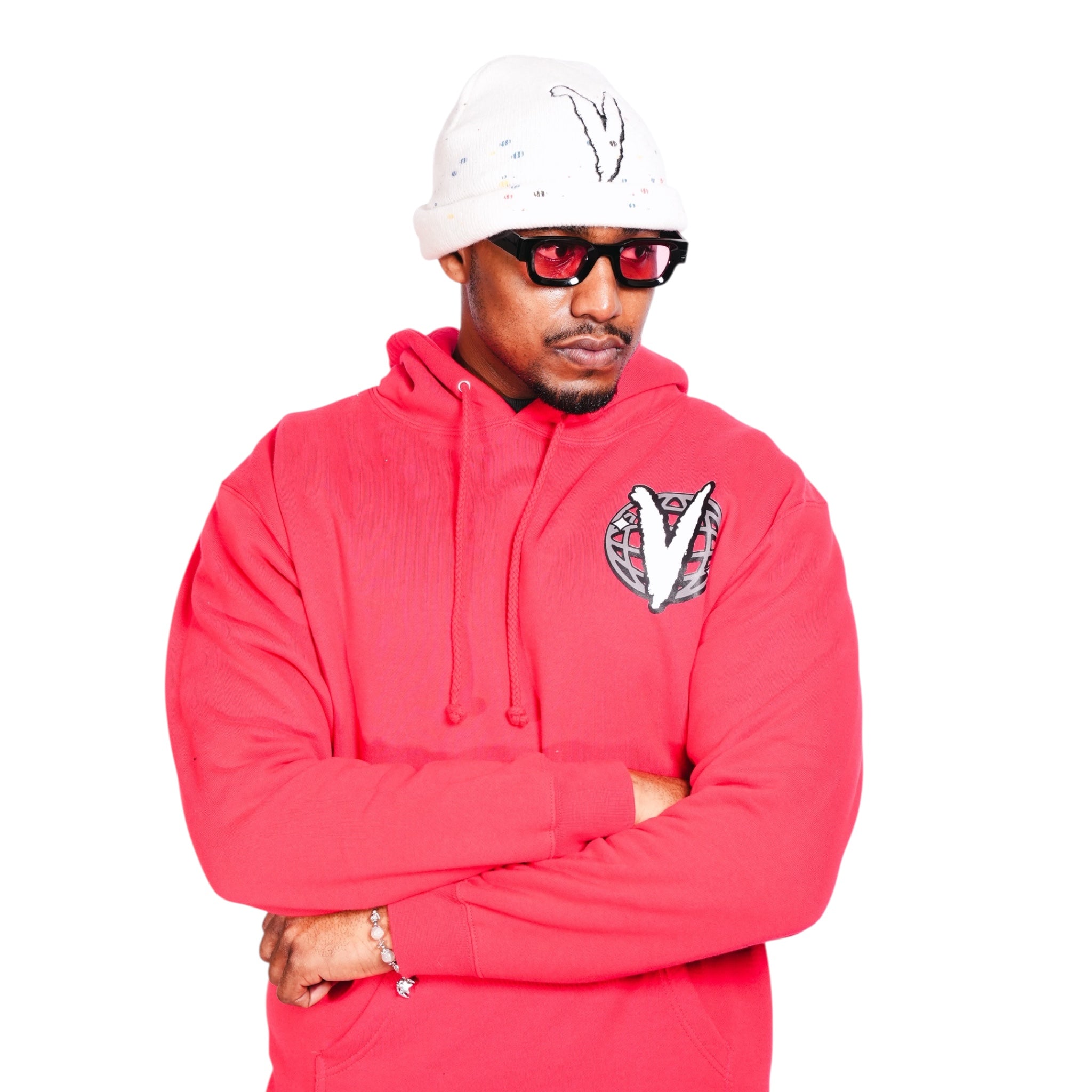Vermillion “GLOBAL” Hoodie