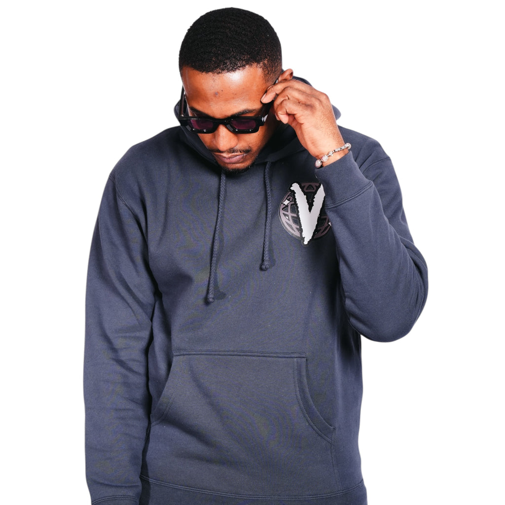 Indigo “GLOBAL” Hoodie