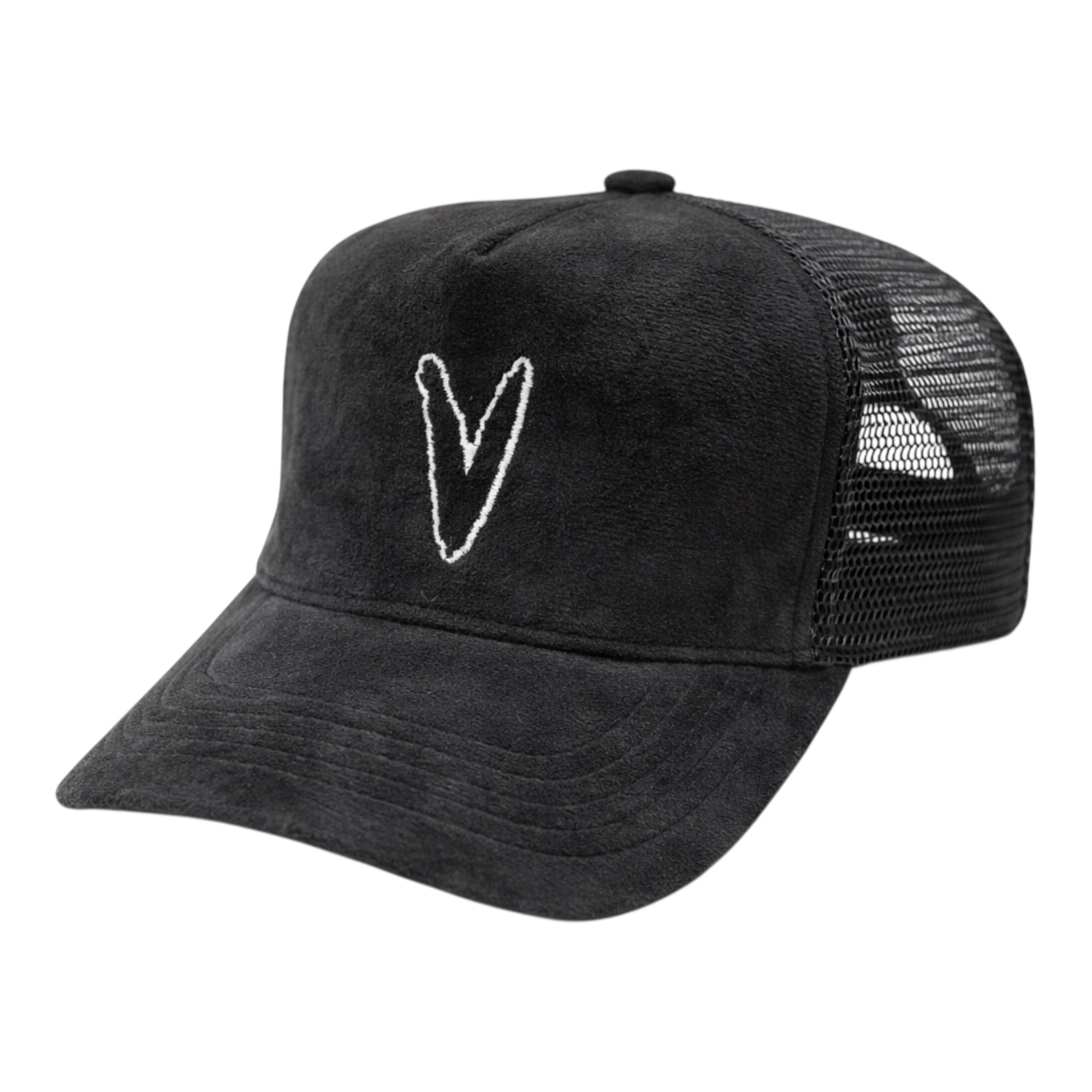 “REFINED” Suede Truckers