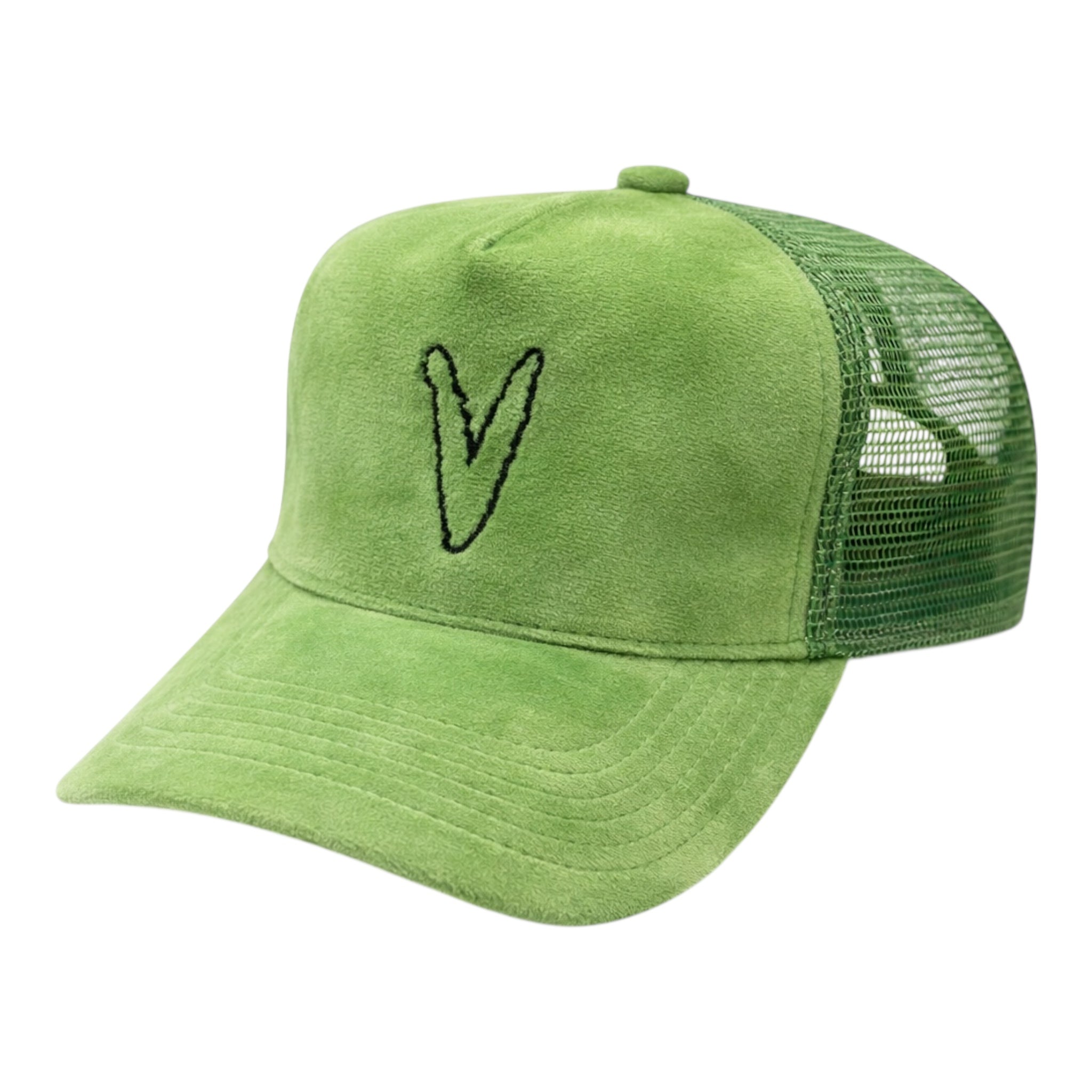 “REFINED” Suede Truckers