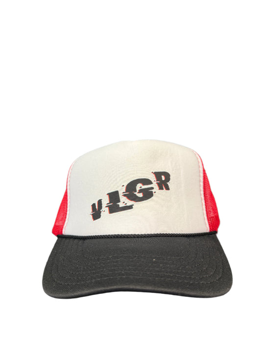 Black/Red Perspective Hat